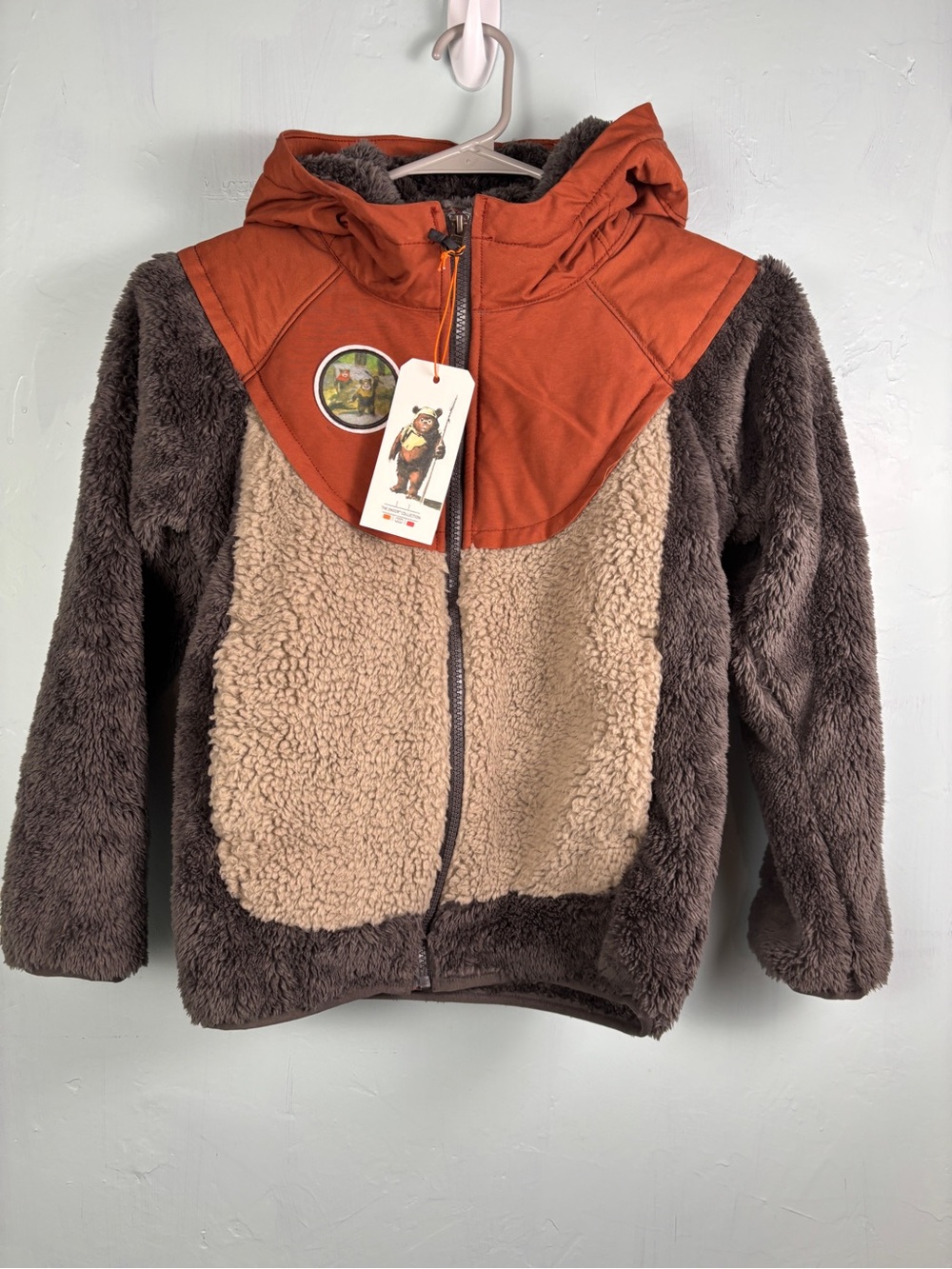 Columbia Star Wars Endor Collection Kids Fleece Ewok Jacket w/ears